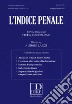 L'indice penale (2018). Vol. 2 libro