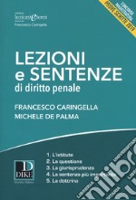 Lezioni e sentenze di diritto penale 2019 libro