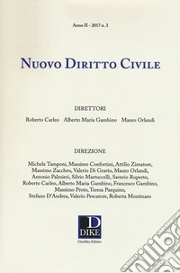 Nuovo diritto civile (2017). Vol. 3