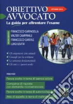 Obiettivo avvocato. La guida per affrontare l'esame (2018). Vol. 2: Ottobre 2018 libro