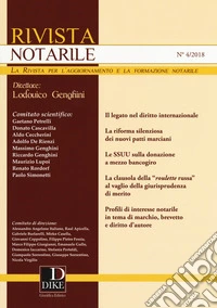 Rivista notarile (2018). Vol. 4