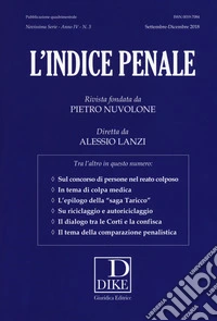 L'indice penale (2018). Vol. 3