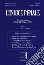 L'indice penale (2018). Vol. 3 libro