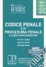 Codice penale e di procedura penale e leggi complementari libro