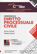 Compendio di diritto processuale civile libro