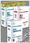 Kit tris codici Magistratura: Codice penale e leggi complementari-Codice civile e leggi complementari-Codice amministrativo libro