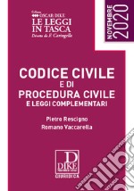 Codice civile e codice di procedura civile e leggi complementari. Ediz. pocket