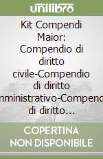 Kit Compendi Maior: Compendio di diritto civile-Compendio di diritto amministrativo-Compendio di diritto penale. Parte generale libro