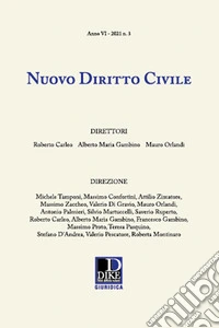Nuovo diritto civile (2021). Vol. 3