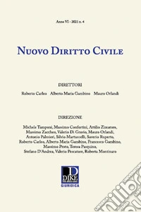 Nuovo diritto civile (2021). Vol. 4