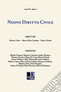 Nuovo diritto civile (2022). Vol. 2 libro