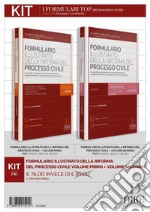 Kit Formulario illustrato della riforma del processo civile. Con aggiornamento online. Vol. 1-2 libro