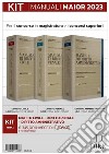 Kit manuali maior 2023: Diritto civile + diritto penale + diritto amministrativo. Con aggiornamento online libro