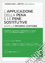 L'applicazione della pena e le pene sostitutive dopo la Riforma Cartabia. Con aggiornamento online libro