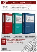 Kit tris manuali ragionati. Diritto civile-Diritto penale-Diritto amministrativo. Con aggiornamento online libro