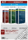 Kit codici normativi per il concorso in magistratura e i concorsi superiori II/2024: Codice civile-codice penale-codice amministrativo. Con aggiornamento online libro