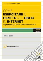 Come esercitare il diritto all'oblio in internet. Guida pratica con casistica, inquadramento giuridico e soluzioni operative. Con aggiornamento online libro