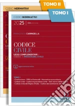 Codice civile. Leggi complementari e codice di procedura civile 2025. Con aggiornamento online libro