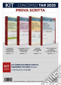 Kit concorso TAR 2025. Prova scritta libro