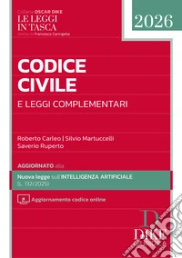 Codice civile e leggi complementari pocket 2026. Con aggiornamento codice online libro