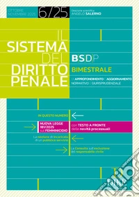 Il sistema del diritto penale (2025). Vol. 6 libro