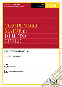 Compendio maior di diritto civile 2026. Con Interactive book. Con aggiornamento online libro