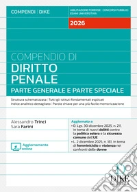 Compendio di diritto penale. Parte generale e parte speciale 2026. Con aggiornamento online libro
