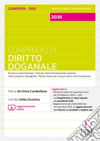Compendio di diritto doganale. Con Aggiornamento online libro