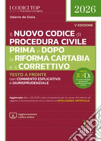 Il nuovo codice di procedura civile prima e dopo la Riforma Cartabia e il Correttivo 2026. Con aggiornamento codice online libro