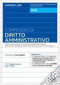 Compendio di diritto amministrativo 2026. Con aggiornamento online libro