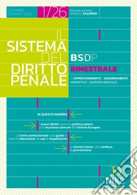 Il sistema del diritto penale (2026). Vol. 1 libro