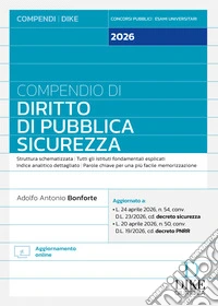 Compendio di diritto di pubblica sicurezza 2026. Con Aggiornamento online libro