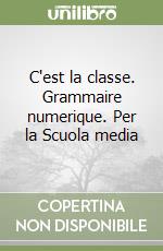 C'est la classe. Grammaire numerique. Per la Scuola media libro