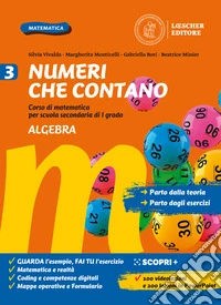 Numeri che contano. Corso di matematica per la scuola secondaria di primo grado. Con Verso la prova INVALSI. Per la Scuola media. Con e-book. Con espansione online. Vol. 3: Algebra e Geometria libro
