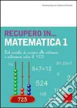 Recupero... in matematica. Vol. 1: Dal concetto di numero alle addizioni e sottrazioni entro il 1000 libro