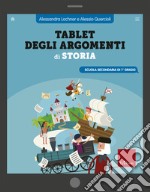 Tablet degli argomenti di storia. Scuola secondaria di 1° grado