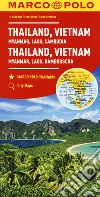 Thailandia, Vietnam. Myanmar, Laos, Cambogia 1:2.500.000. Ediz. multilingue libro