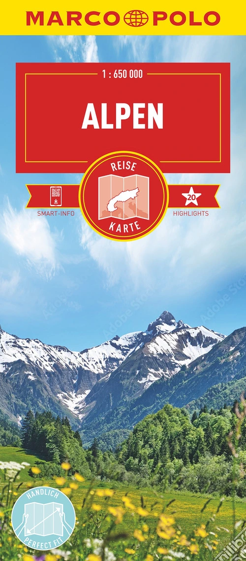 Alpi 1:650.000