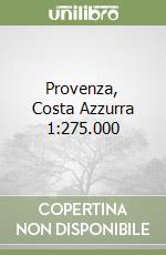 Provenza, Costa Azzurra 1:275.000 libro