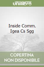 Inside Comm. Igea Cs Sgg libro