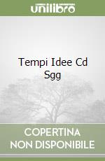 Tempi Idee Cd Sgg libro