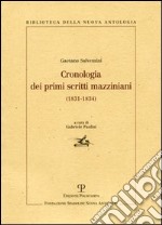 Cronologia dei primi scritti mazziniani (1831-1834) libro