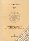 Fabbisogno e produzione di materie prime per l'agroindustria nazionale (Firenze, 6 ottobre 2011) libro