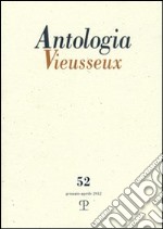 Antologia Vieusseux (2012). Vol. 52 libro