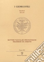 Batteri vascolari fitopatogeni trasmessi da insetti libro