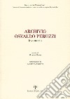 Archivio Osvaldo Peruzzi. Inventario libro