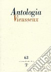 Antologia Vieusseux (2015). Vol. 63 libro