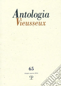 Antologia Vieusseux (2016). Vol. 65