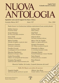 Nuova antologia (2017). Vol. 1: Gennaio-Marzo libro
