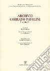 Archivio Corrado Pavolini. Inventario libro